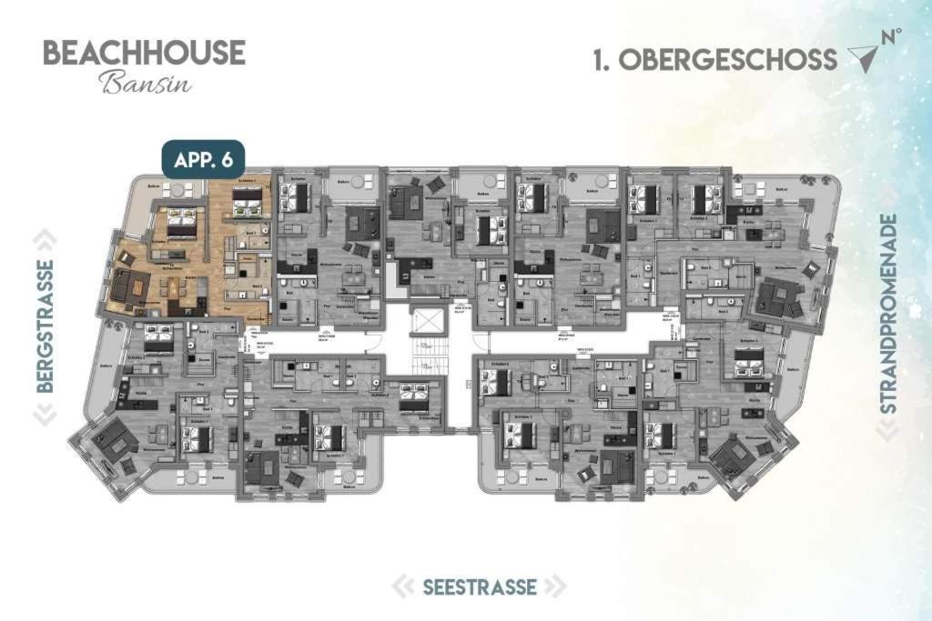 Beachhouse Bansin App 06 Heringsdorf  Kültér fotó